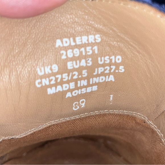 Ted Baker Men’s Alderrs Navy Blue Suede Penny Loafer size 10 Men’s US - Picture 6 of 7